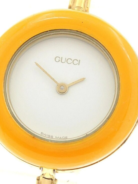GUCCI Change bezel 11/12.2 white Dial Quartz Ladies Watch_944209 main image 11